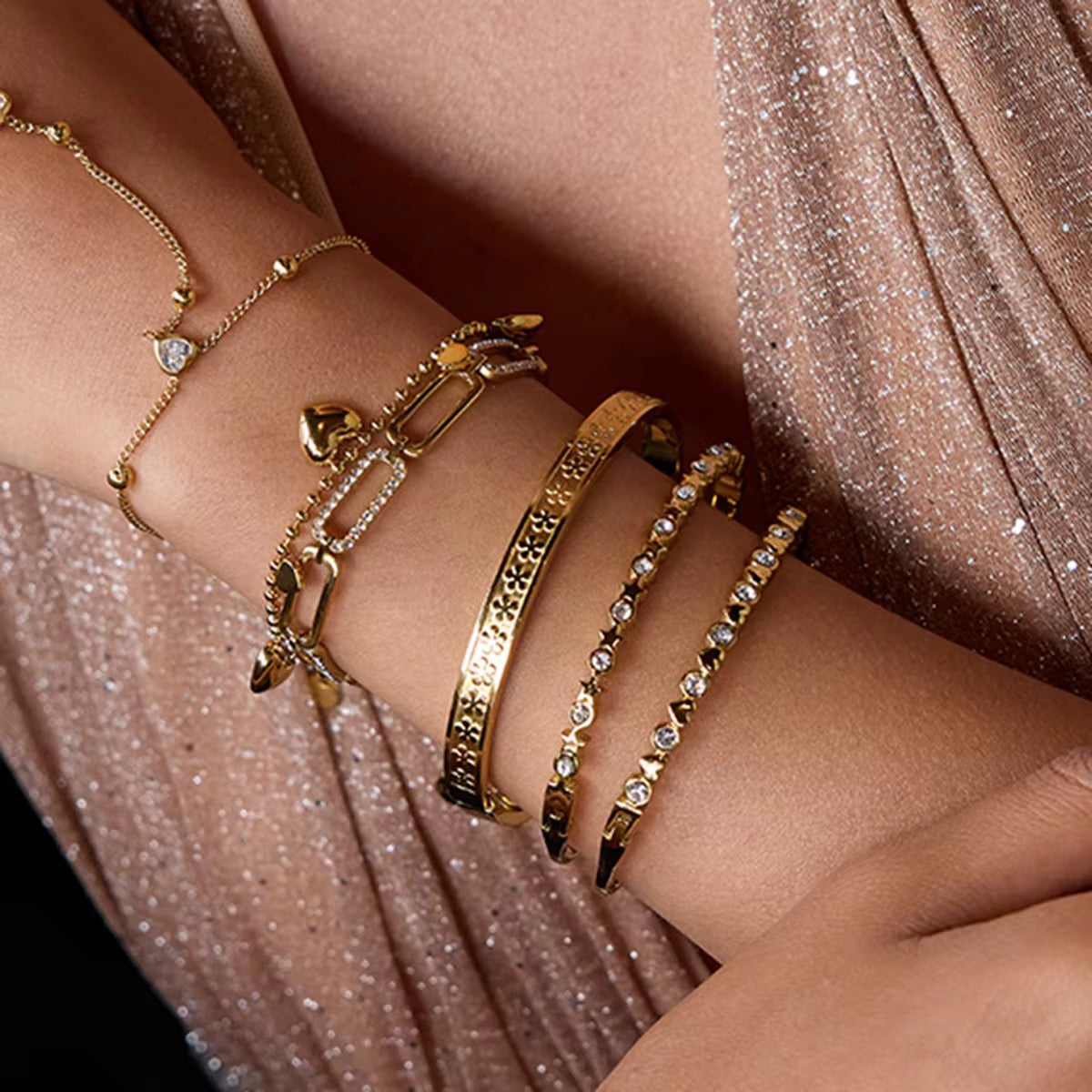 Star Zircon Bracelet