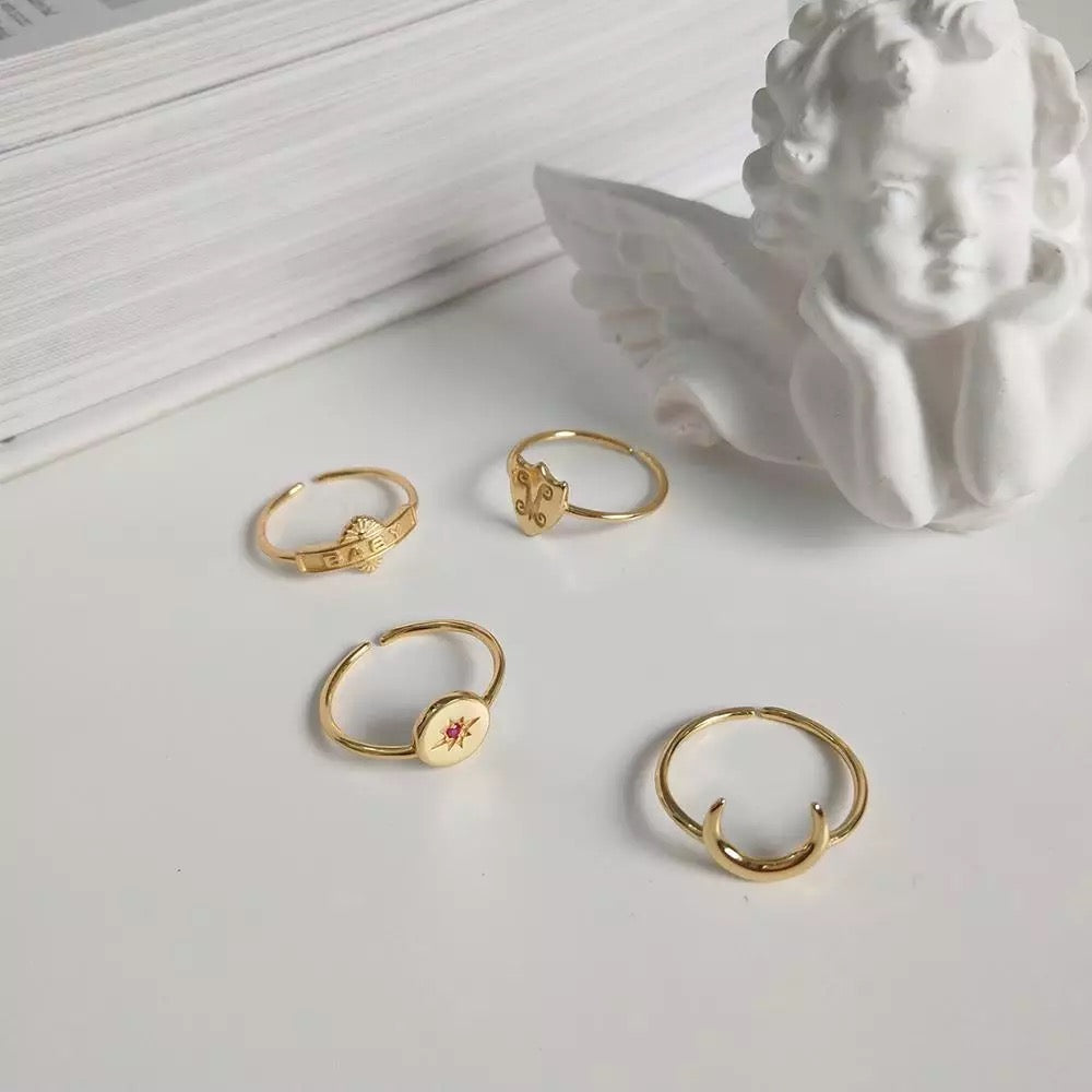 Anillos minimalistas