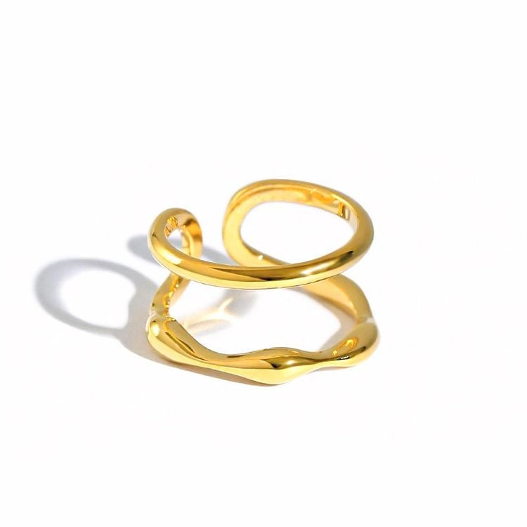Doble line ring