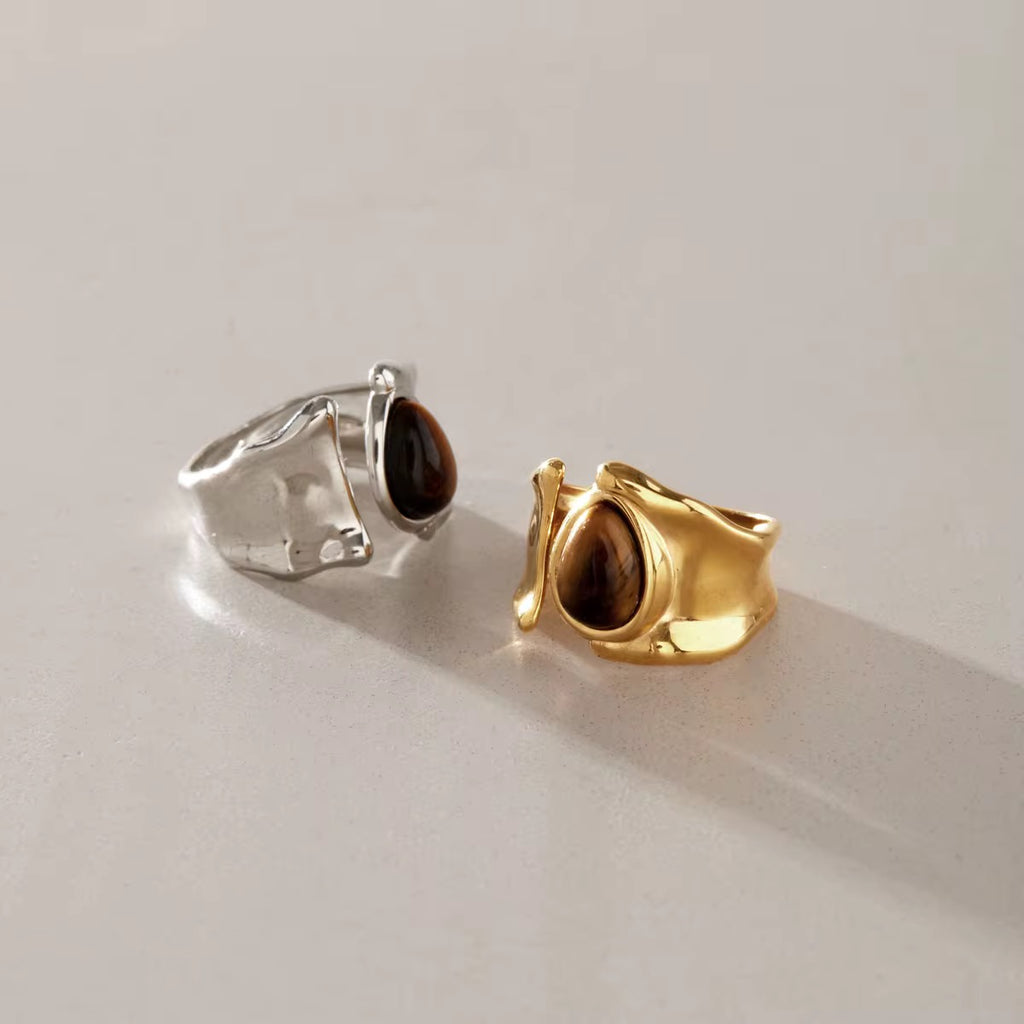Teadrop Ring