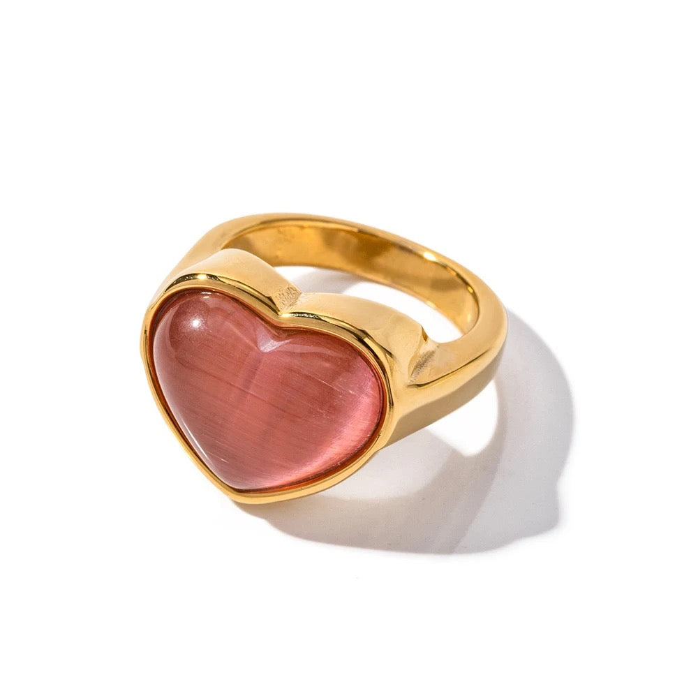 Stone Love Ring