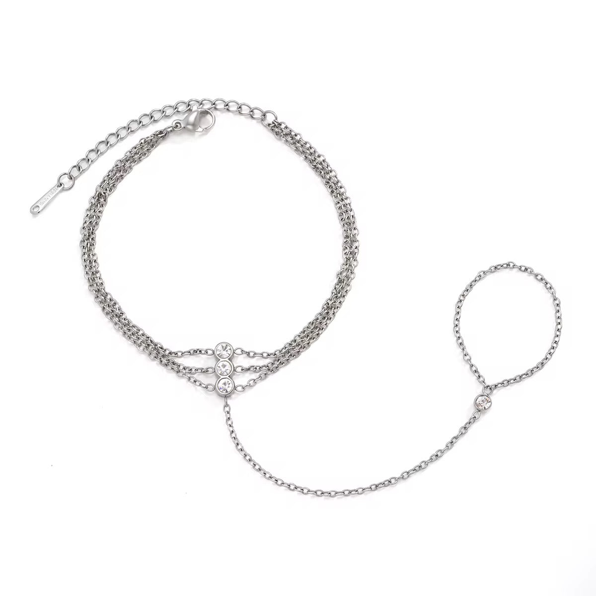 Silver Hand Chain