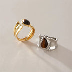 Teadrop Ring