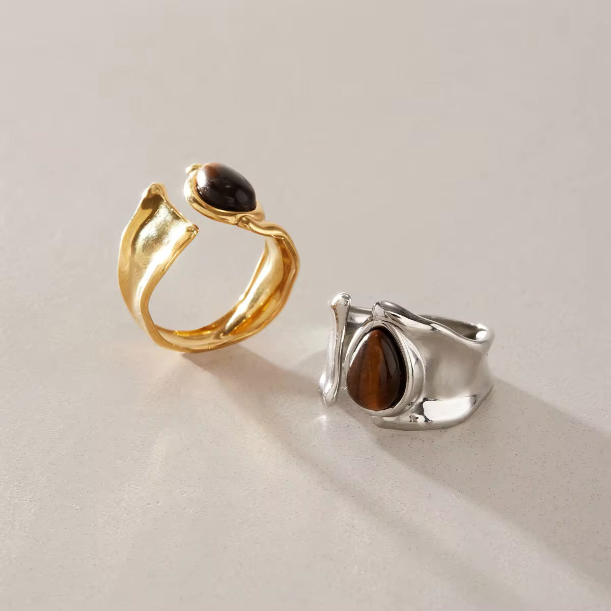 Teadrop Ring