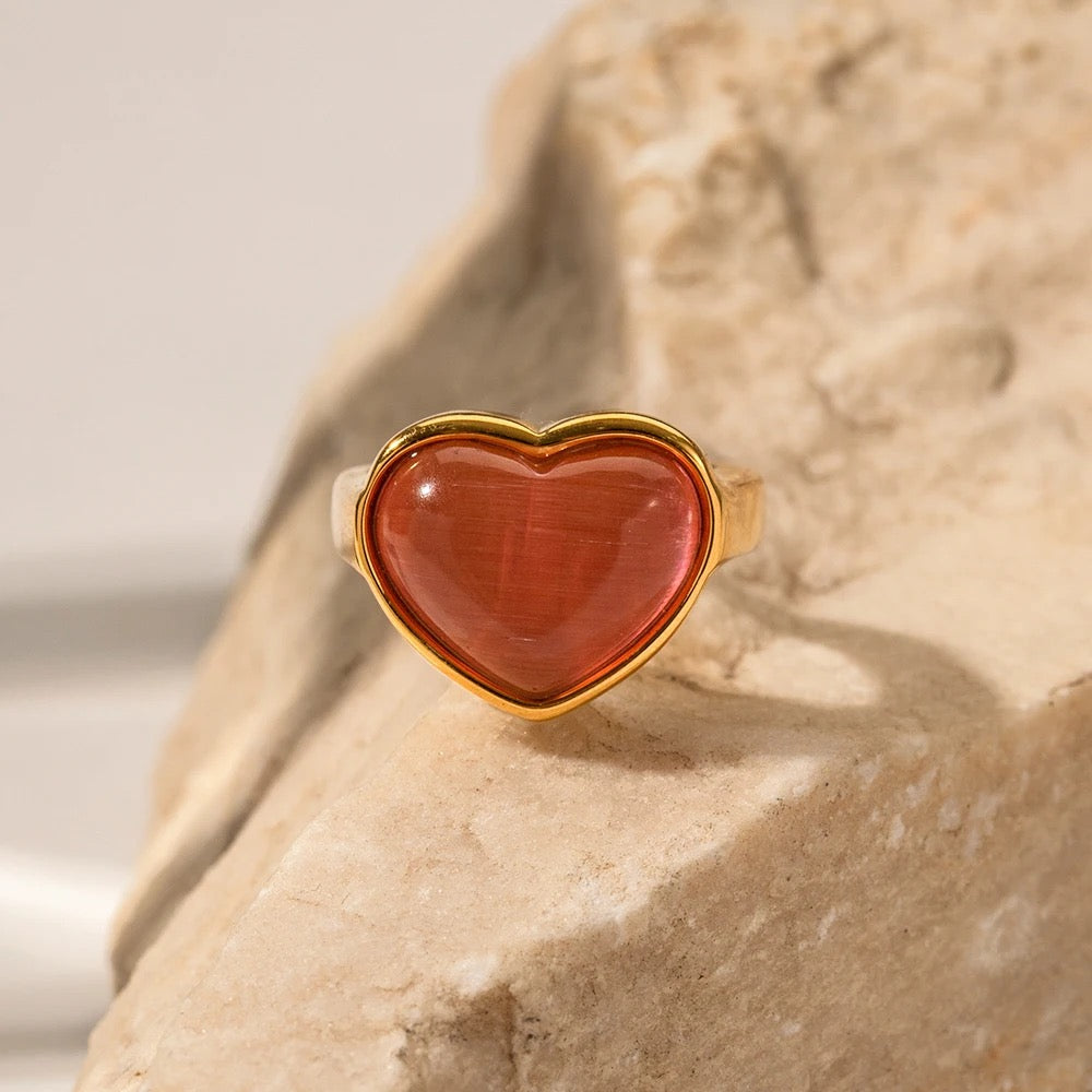 Stone Love Ring