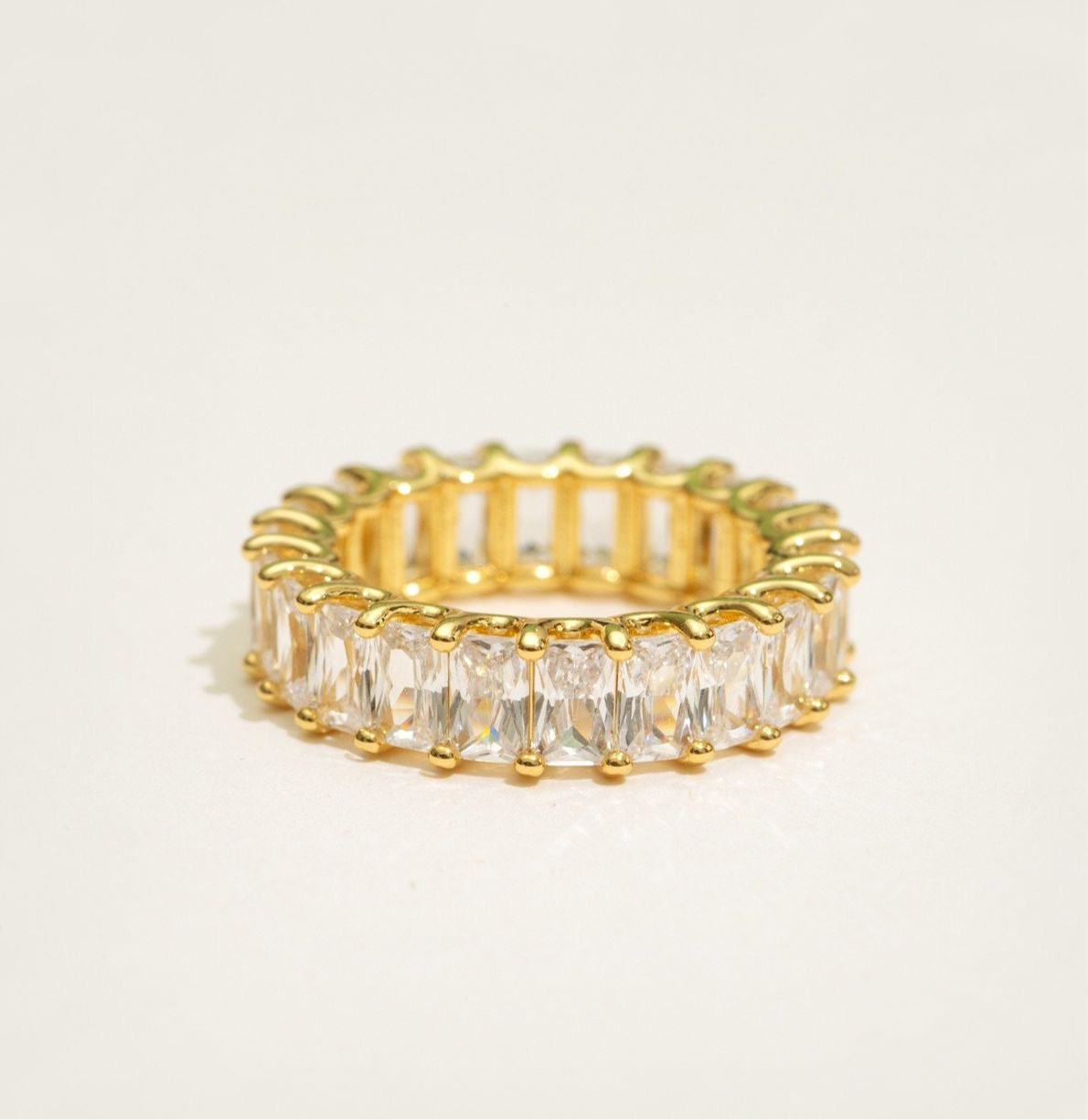 Cubic Zircon Ring