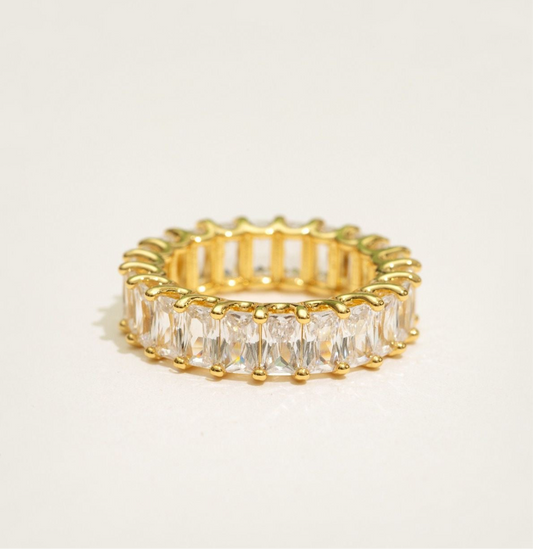 Cubic Zircon Ring