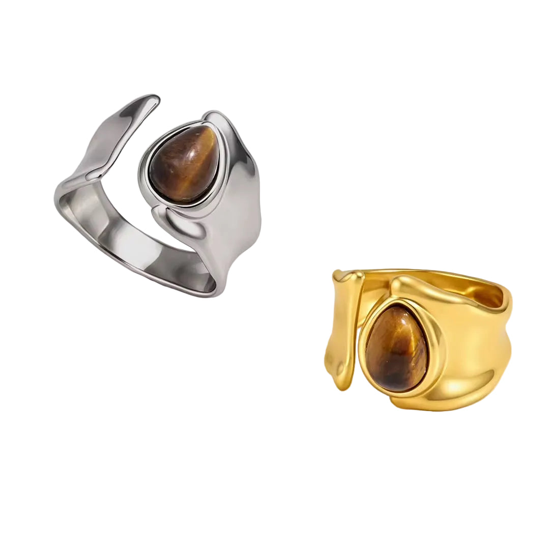 Teadrop Ring