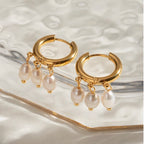 Pearl Hoops
